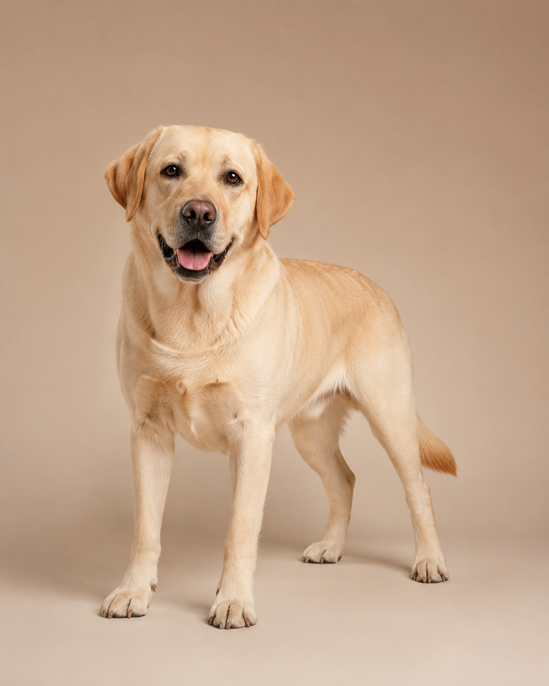 Large custom ceramic pet memorial urn size example