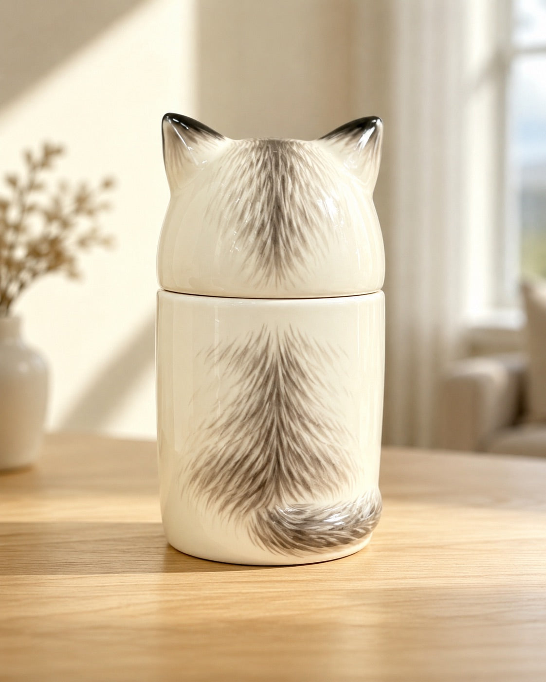 Cat memorial with companion
