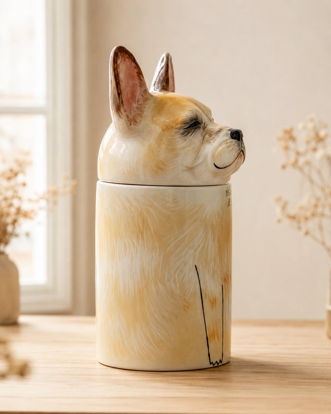 Custom dog memorial