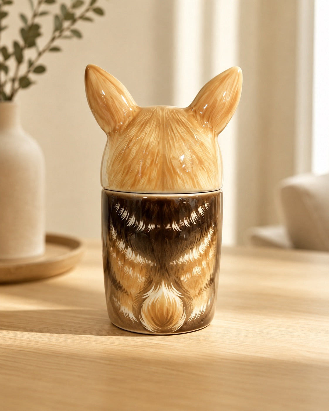 Custom dog memorial