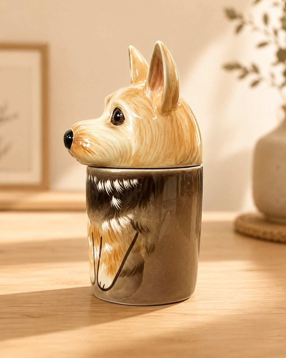 Custom dog memorial