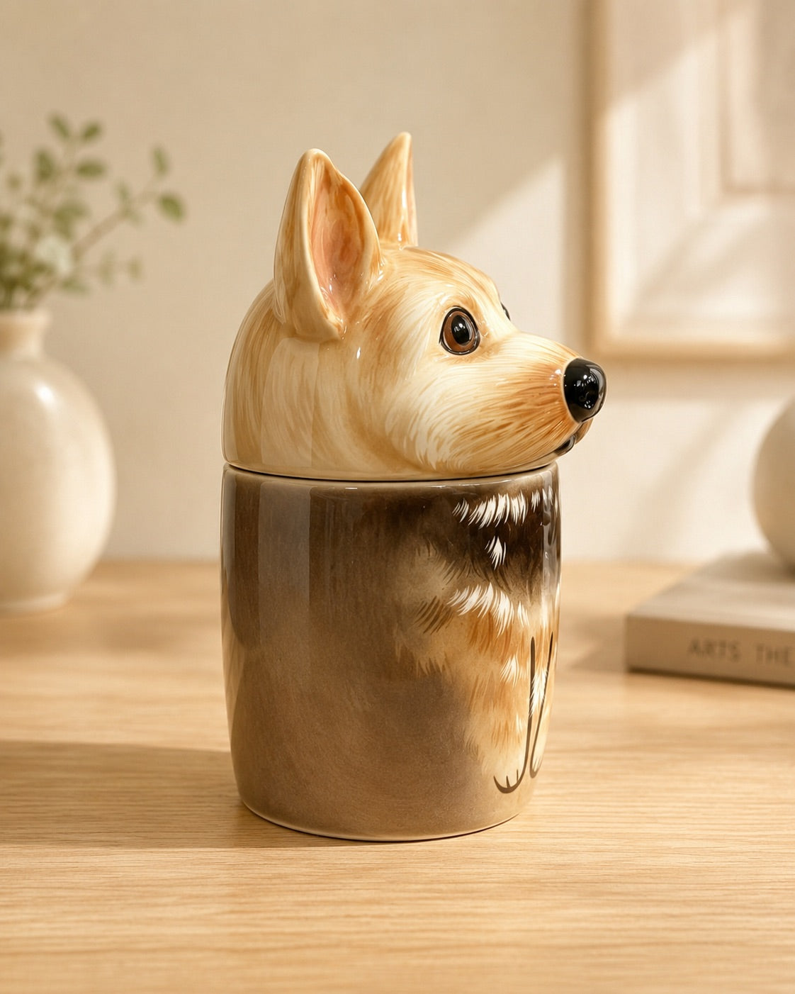 Custom dog memorial