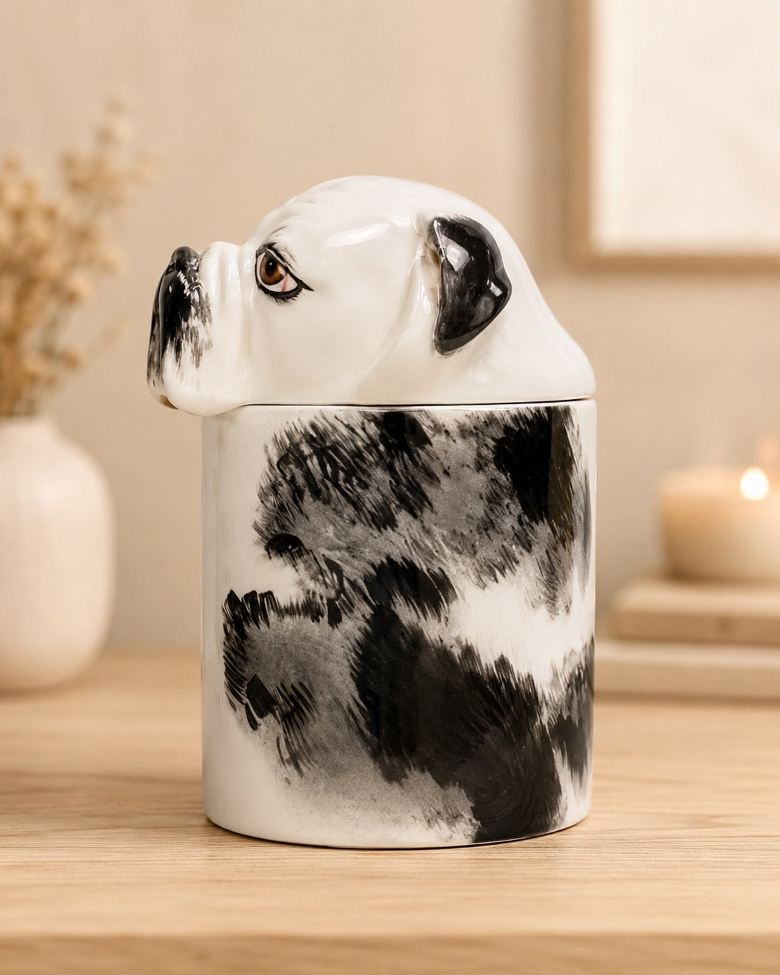 Custom dog memorial