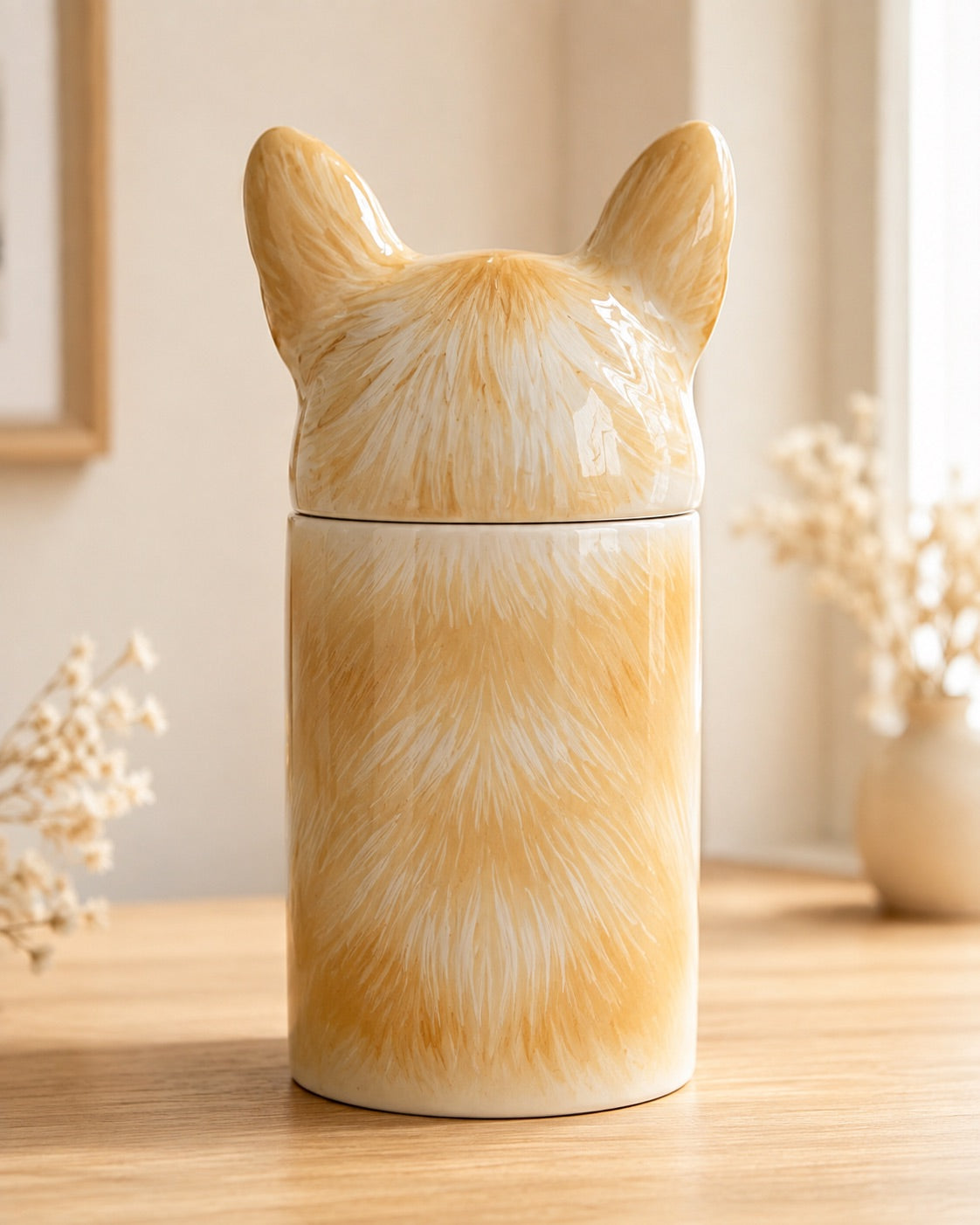 Custom dog memorial